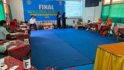 Lomba Cerdas Cermat di SMPN 1 Banyuates, Kadisdik Sampang Apresiasi dan Berharap Berikan Pengetahuan Siswa