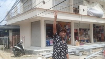 Kabel Telepon di Pasar Ganding Sumenep Bahayakah Warga