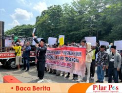 Belum Ada Penetapan Tersangka Dugaan Penyelewengan Bansos di Desa Gunung Rancak AMSB Demo Kejati Jatim, Hanafi: Janji Kejari Sampang Itu Janji Palsu