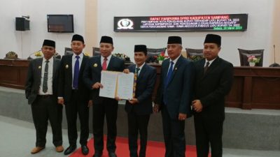 DPRD Sampang Gelar Rapat Paripurna, Tentang Nota Penjelasan Bupati Terhadap (LKPJ) TA 2022