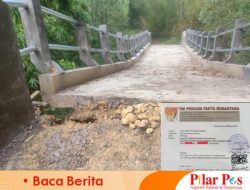 Virall… Berita Ambruknya Proyek Jembatan di Desa Klampar Proppo, LSM TPFN Laporkan Dugaan Penyimpangan ke Polres Pamekasan