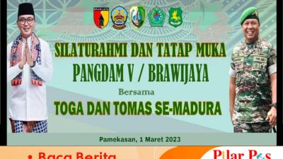 Silaturahmi dan Tatap Muka Pangdam V Brawijaya Bersama Tokoh Agama dan Tokoh Masyarakat