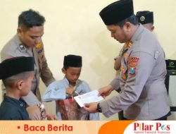 Jelang Lebaran, Polsek Banyuates dan Saka Bhayangkara Santuni Anak Yatim Serta Buka Puasa Bersama