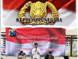 Polda Jatim Kembali Gelar Salurkan Bantuan Sosial Kepada Kaum Dhuafa dan Yatim Piatu 1444/2023