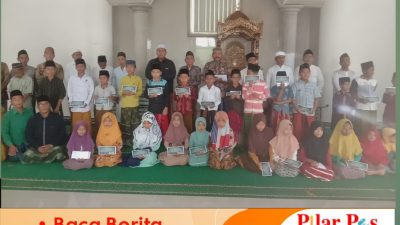 Ranting NU Angsanah Menggelar Santunan Anak Yatim Piatu