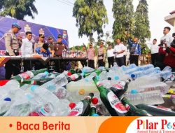 Polres Situbondo Gelar Pemusnahan Ribuan Barang Bukti Hasil KRYD