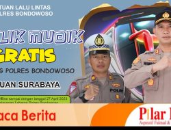 Balik Mudik Bareng Polres Bondowoso