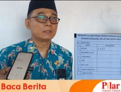 Berjalan Lancar Dan Transparan, Musdus Pemilihan Anggota BPD Desa Ragung Dusun Ragung Selatan Sesuai Mekanisme