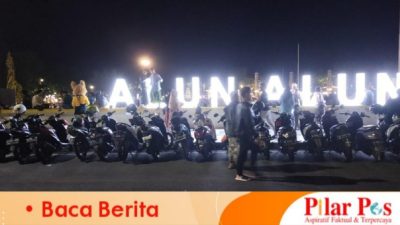 Tak Diberikan Karcis Parkir, Berkunjung Ke Alun-alun Trunojoyo Sampang Motor Warga Hilang Diparkiran