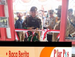 Hari Pendidikan di Nduga, Bupati Meresmikan Rumah Pintar dan Pasar Rakyat Yonif Raider 514 Kostrad