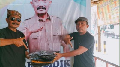 Melalui Jalur Independen Komunitas Pojok 7 Mendukung Abu Sidik Maju di Pilkada 2024