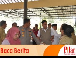 Kapolres Bondowoso Bersama Forkopimda Monitoring dan Evaluasi Bantuan Penyaluran dan Evaluasi Bantuan Penyaluran Pangan Tahun 2023