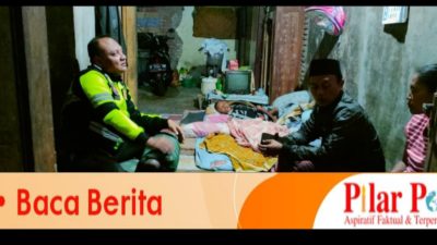 Hadir Beri Solusi Polisi RW Bantu Anak Stunting di Bondowoso