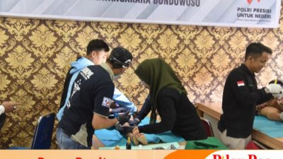 Polres Bondowoso Menggelar Khitanan Massal Menjelang HUT Bhayangkara Ke- 77