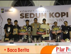 Event Kompetisi Seduh Kopi, Polres Bondowoso Dinilai Mampu Bangkitkan Brand BRK