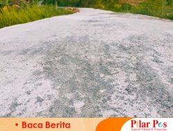 Proyek Rabat Beton di Karang Penang Onjur Tidak Jelas dan Juga Tak Berkualitas