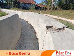 Telan Dana Rp 195 Juta, Proyek Saluran Irigasi P3TGAI di Desa Astapah Cepat Rusak