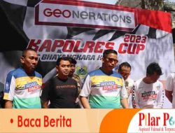 HUT ke-77  Bhayangkara, Dandim 0822 Bondowoso Hadiri  Road Race  Kapolres Cup 2023