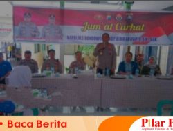 Polres Bondowoso Berikan Pemahaman  Bahaya Narkoba  Lewat Jum’at Curhat  di Kelurahan Sekarputih