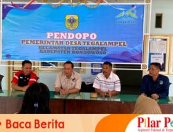 Cegah Peredaran Narkoba, Polres Bondowoso Dirikan Posko Kampung Tangguh di Tegalampel