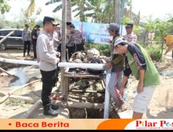 Atasi Dampak Kekeringan, Kapolres Situbondo Buatkan Sumur Bor di Banyuputih