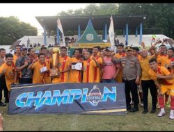 RADO FC Binaan Polres Situbondo Juarai Tournament Eric Thohir Cup 2023