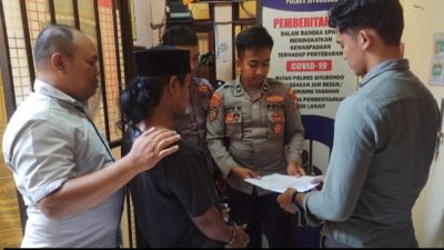 Polres Situbondo Amankan Empat Warga Besuki Yang Kedapatan Main Judi Online