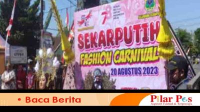 Sosialisasikan  Gempur Rokok Ilegal, Dalam Acara Sekarputih  FASHION CARNIVAL