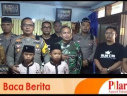 Kasatlantas Polres Bondowoso Serta TNI, Berbagi Bersama Dengan  Puluhan Anak Yatim Piatu