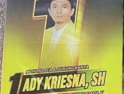 Ady Kriesna Politisi Partai Golkar, Kembali Maju di Pileg DPRD Kabupaten Bondowoso Dapil 5