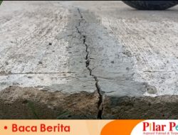 Proyek Jalan Rabat Beton Bersumber Dari DD TA 2023 di Desa Jungkarang Jrengik Sampang Tak Bertahan Lama