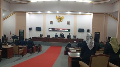 DPRD Sampang Gelar Rapat Paripurna Tentang Nota Penjelasan Bupati Terhadap LKPJ Tahun 2023