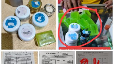 Nggak Bahaya ta..!!! Klinik MS Lamongan Menjual Produk Kosmetik Tanpa Ijin Edar dan Tidak Terdaftar di BPOM