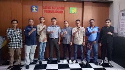 DPW Fast Respon Counter Polri Serta Korwil Media Jatim, Jalin Koordinasi dengan Kalapas Probolinggo kota