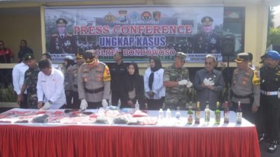 Polres Bondowoso Berhasil Ungkap Sejumlah Kasus di Operasi Pekat Semeru 2024 Selama Ramadhan