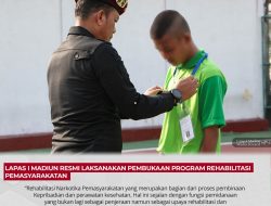 Lapas I Madiun Resmi Laksanakan Pembukaan Program Rehabilitasi Pemasyarakatan