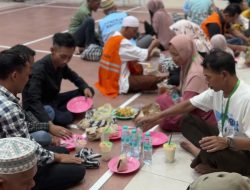 Lapas Kelas ll A Kediri Kanwil Kemenkumhan Jatim, Laksanakan Giat Buka Bersama Warga Binaan Pemasyarakatan (WPB)