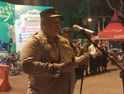 Himbauan Kapolres Pamekasan Saat Apel Pengamanan Malam Takbiran Idul Fitri 1445 H