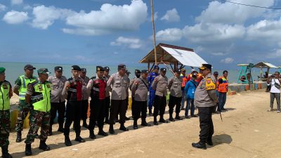 Kapolres Pamekasan Pantau dan Pastikan Pengamanan Obyek Wisata Dalam Keadaan Aman Terkendali