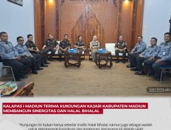 Kalapas I Madiun Terima Kunjungan Kajari Kabupaten Madiun Membangun Sinergitas Dan Halal Bihalal