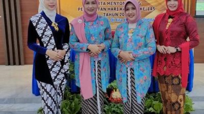 Peserta Dharma Wanita Persatuan Lapas Kelas I Madiun raih Juara Fashion Show Pada Kegiatan Rapat Pleno DWP Pemkot Madiun