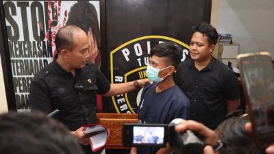 Polisi Amankan Seorang Pemuda di tuban diduga pelaku begal payudara