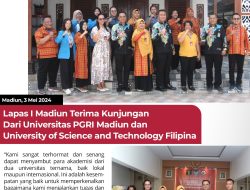 Lapas I Madiun Terima Kunjungan dari Universitas PGRI Madiun dan University of Science and Technology Filipina