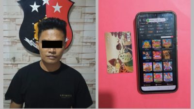 Pelaku Judi Slot Zeus di Warkop Pak Jenggot, Berhasil Diamankan Polisi