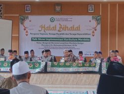 Menggelar Halal Bihalal Ponpes Sumber Anom Angsanah Palengaan Pamekasan