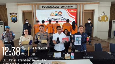 Satreskrim Polrestabes Surabaya, Berhasil Amankan tersangka Prostitusi Anak di Surabaya