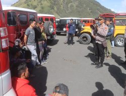 Polres Probolinggo Himbau Wisatawan Beretika dan Bijak Unggah Konten di Gunung Bromo