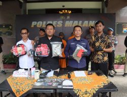 Polres Malang Berhasil Bongkar Peredaran Narkoba Jaringan Lapas, 2 Kilogram Ganja Disita