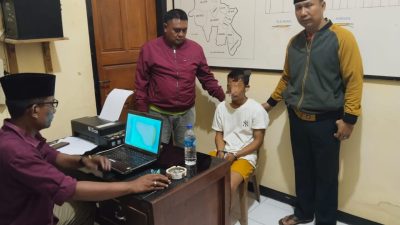 Gerak Cepat, Buser Polsek Palengaan Tangkap Pelaku Curanmor Setelah 2 Hari Kabur Dari Tangkapan Warga