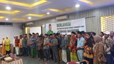 Paguyuban Masyrakat Ronggosukowati Mendeklarasikan Achmad Baidowi Sebagai Calon Bupati Pamekasan